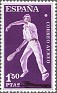 Spain 1960 Sports 1,50 Ptas Violet Edifil 1317. España 1960 1317. Uploaded by susofe